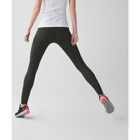 Lululemon Women's Green Speed Tight IV Ankle Leggings Size 6 - Picture 2 of 8